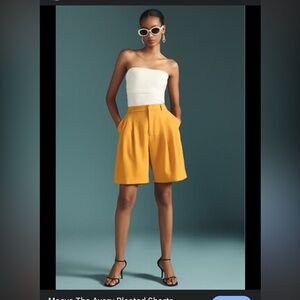 Anthropologie Maeve the Avery pleated short